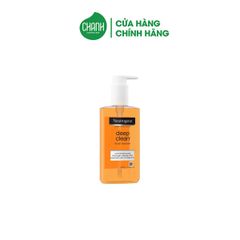 Sữa Rửa Mặt Neutrogena Làm Sạch Sâu Dạng Gel Facial Cleanser Deep Clean 150ml