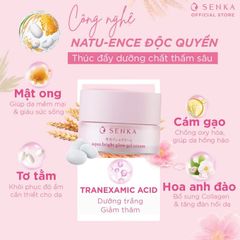 Kem dưỡng Senka white beauty glow