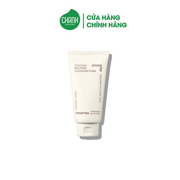 Sữa Rửa Mặt Innisfree Jeju Volcanic Bha Pore Cleansing Foam 150ml
