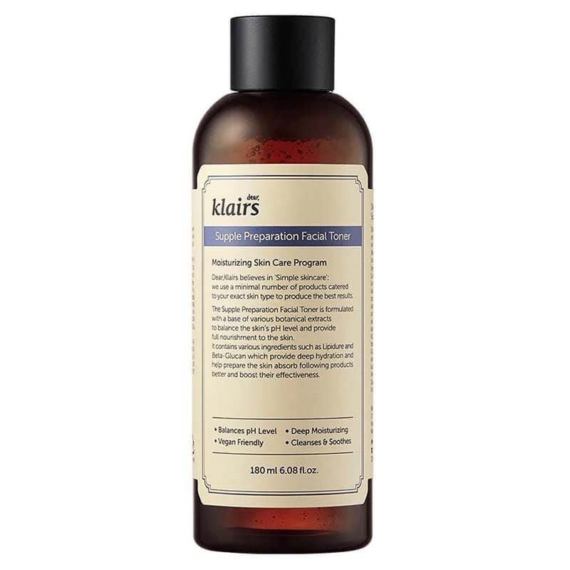 Nước Hoa Hồng Klairs Supple Preparation Toner 180ml