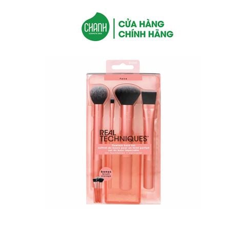 Bộ Cọ Trang Điểm Real Techniques Flawless Base Set 4 Cây Flawless Base Set