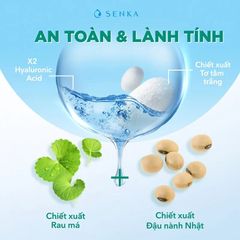 Sữa Rửa Mặt Senka Perfect Whip Low pH Calming Cica 100g