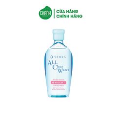 Nước Tẩy Trang Senka Micellar Dưỡng Trắng All Clear Water Micellar Formula White 230ml