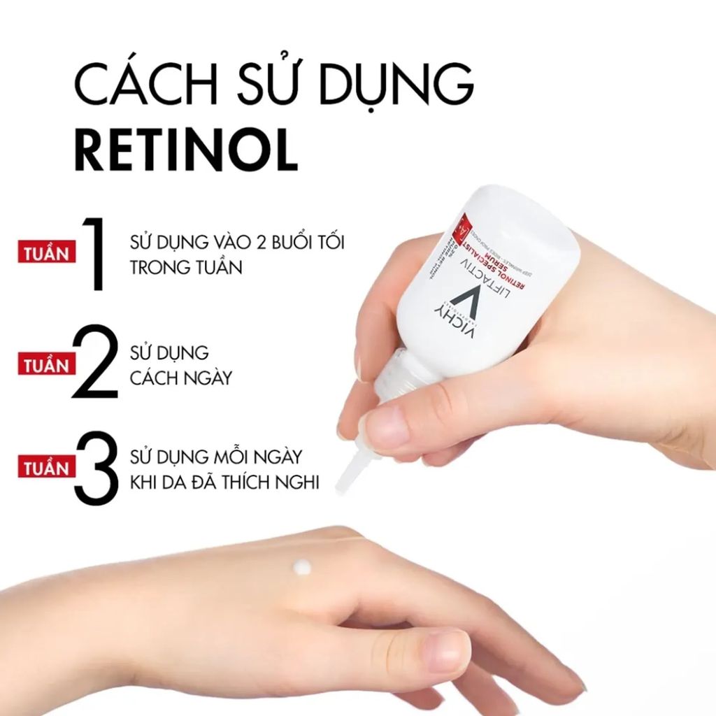 Tinh Chất Cải Thiện Nếp Nhăn Sâu Vichy Liftactiv Retinol 0.2% 30ml