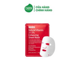 Mặt nạ giấy OST By Wishtrend Natural Vitamin 21.5 Enhancing sheet mask