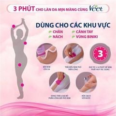 Kem tẩy lông Veet chính hãng, an toàn sạch sẽ tuýp