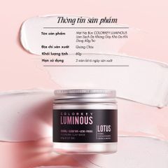 Mặt Nạ bùn Colorkey Luminous Cleansing Clay Mask 60g