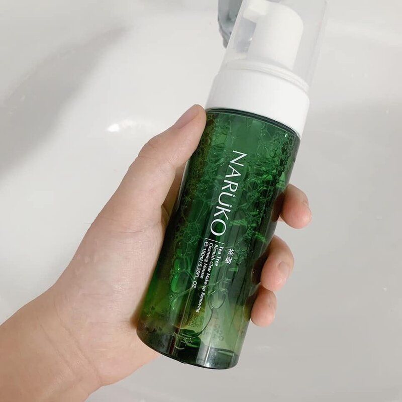 Tẩy Trang Naruko Tea Tree Removing Cleansing Mousse 150mL