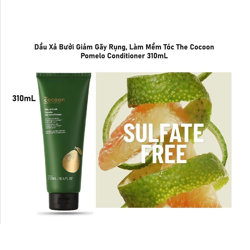 Dầu Xả Bưởi Cocoon Cung Cấp Dưỡng Chất & Độ Ẩm Pomelo Hair Conditioner 310ml
