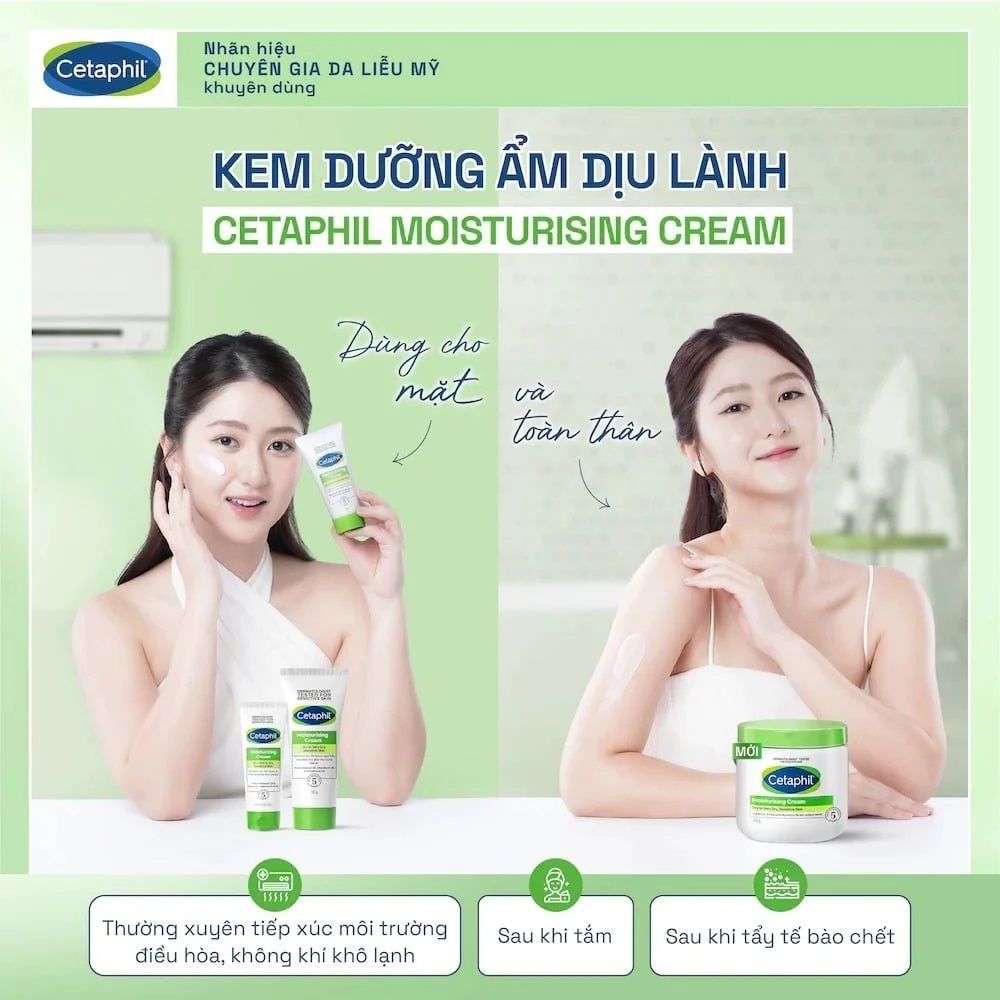 Kem dưỡng ẩm Cetaphil Moisturizing Cream 50ml