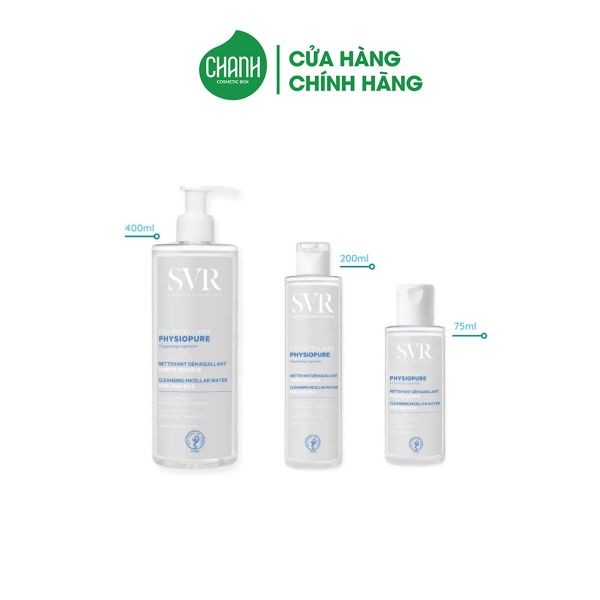 Nước tẩy trang dạng vi hạt SVR PHYSIOPURE Eau Micellaire