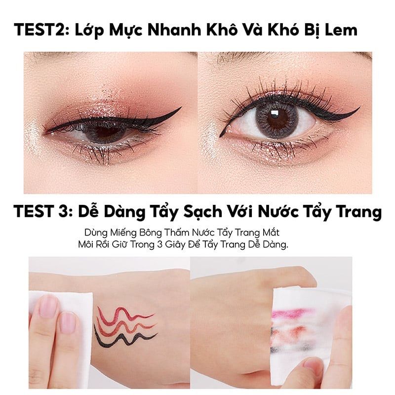 Bút kẻ mắt Colorkey floating color liquid eyeliner