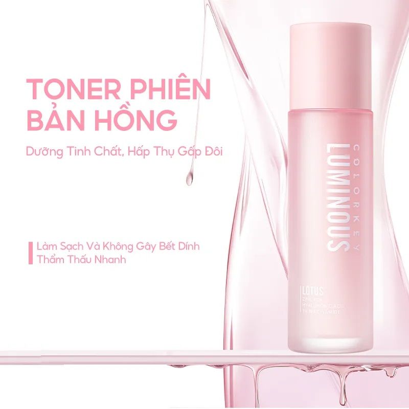 Nước Hoa Hồng COLORKEY LUMINOUS 100ml