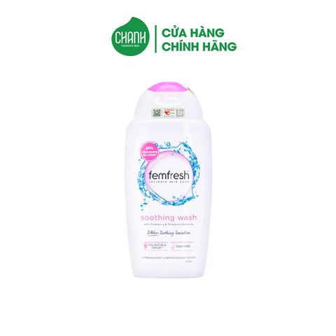 Dung dịch vệ sinh phụ nữ cao cấp Femfresh Soothing Wash 250ml