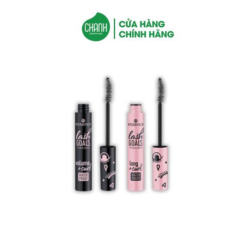 Mascara Essence Lash Goals Volume / Long Curl Waterproof chuốt mi làm dài và làm dày mi 7.5ml