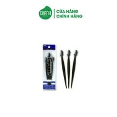 Set 3 dạo cạo lông mày cán dài KAI (màu đen)