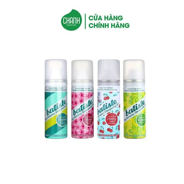 Dầu Gội Khô Batiste Dry Shampoo 50ml
