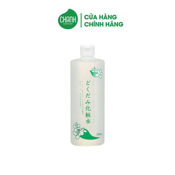 Nước hoa hồng diếp cá Dokudami Natural Skin Lotion 500ml