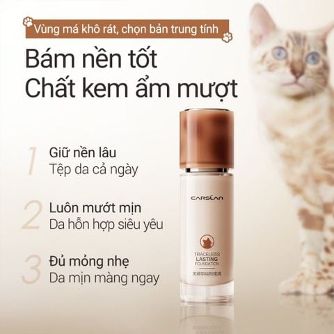 Kem nền Carslan Traceless Lasting Foundation