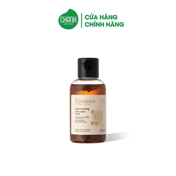 Nước hoa hồng Cocoon Rose Water Toner 140ml