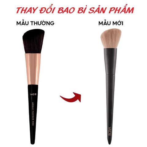 Cọ Má Hồng Cán Xéo Vacosi M09