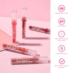 Son bóng có màu Silkygirl tint up! lip glass