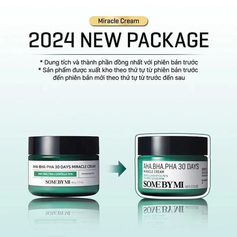Kem Dưỡng Some By Mi AHA-BHA-PHA 30 Days Miracle 60gr