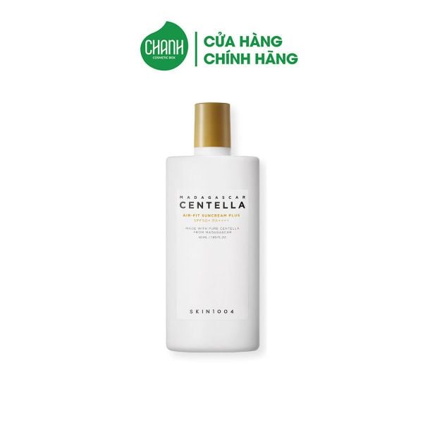 Kem chống nắng rau má Skin1004 Madagascar centella air fit plus