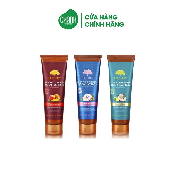 Kem dưỡng thể Tree Hut Shea Moisturizing Body Lotion