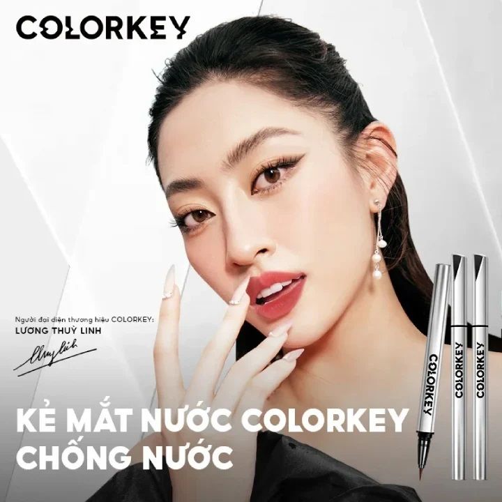 Bút kẻ mắt Colorkey floating color liquid eyeliner