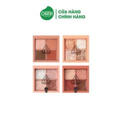 Bảng Phấn Mắt 4 Màu Siêu Lung Linh 3CE Mini Multi Eye Color Palette