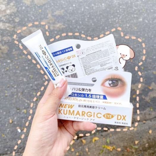 Kem Dưỡng Mắt Kumargic Hỗ Trợ Giảm Quầng Thâm & Bọng Mắt Eye Cream 20g