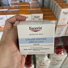 Kem Dưỡng Ẩm Cho Da Khô Và Nhạy Cảm Eucerin Lipo Balance 50ml