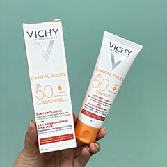 Kem chống nắng chống lão hoá Vichy Ideal Soleil Anti Age SPF50+ 50ml