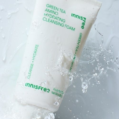 Sữa Rửa Mặt Trà Xanh Innisfree Green Tea Amino Hydrating Cleansing Foam 150g