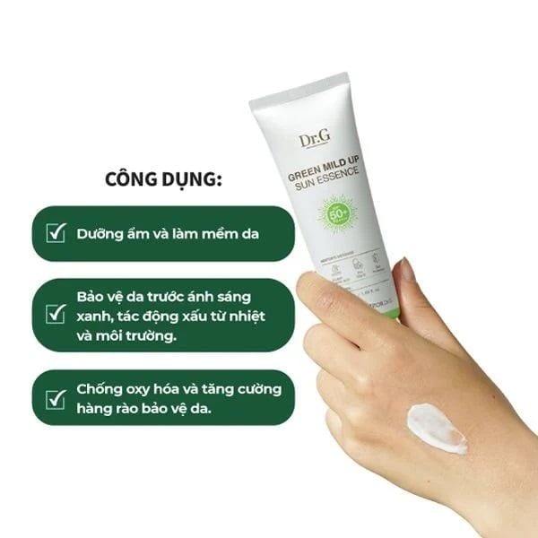 Kem chống nắng Dr.G Brightening Up Sun+ / Green Mild Up Sun+ SPF50+ PA+++ 50ml