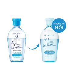 Nước Sữa Tẩy Trang Senka 2 Lớp All Clear Milky Water 230ml