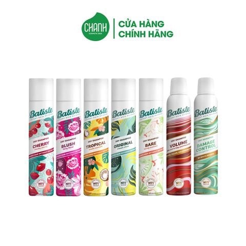Dầu Gội Khô Batiste Dry Shampoo 200ml