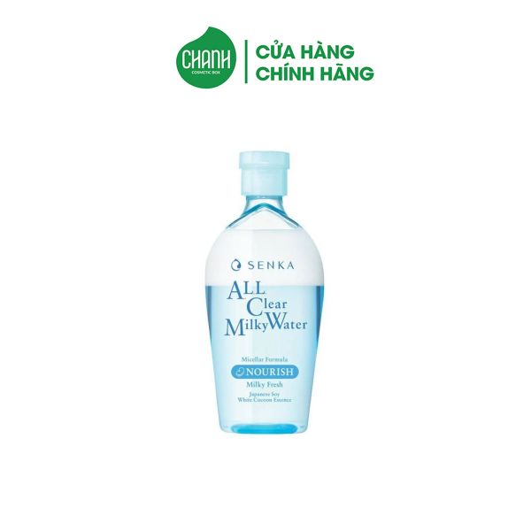 Nước Sữa Tẩy Trang Senka 2 Lớp All Clear Milky Water 230ml