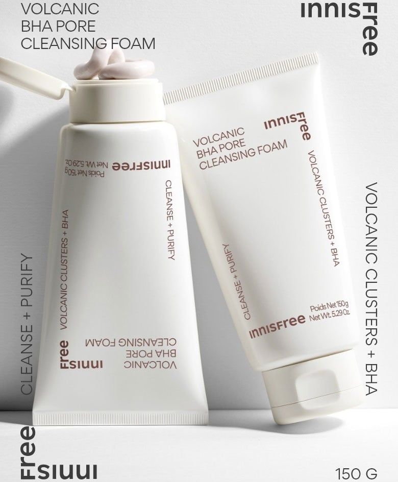 Sữa Rửa Mặt Innisfree Jeju Volcanic Bha Pore Cleansing Foam 150ml