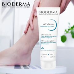 Kem dưỡng ẩm làm dịu, phục hồi cho da khô, dị ứng Bioderma Atoderm Intensive Baume