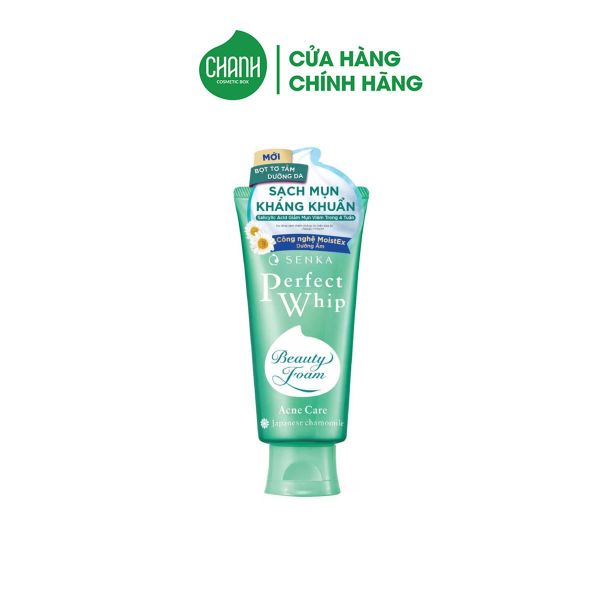 Sữa Rửa Mặt Senka Perfect Whip Acnes Care