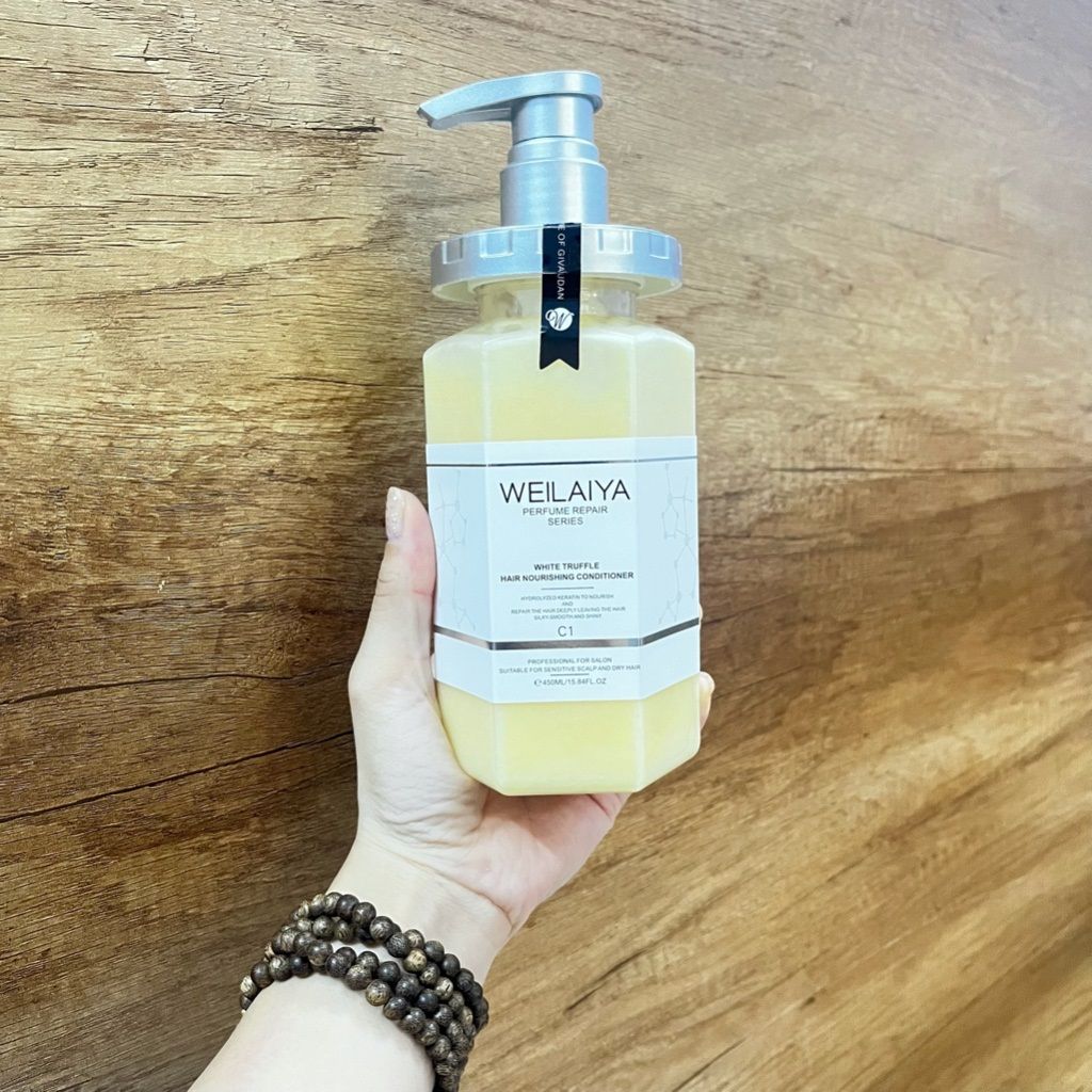 Dầu Xả tóc thảo dược Weilaiya phục hồi đa tầng Nấm Truffle 450ml