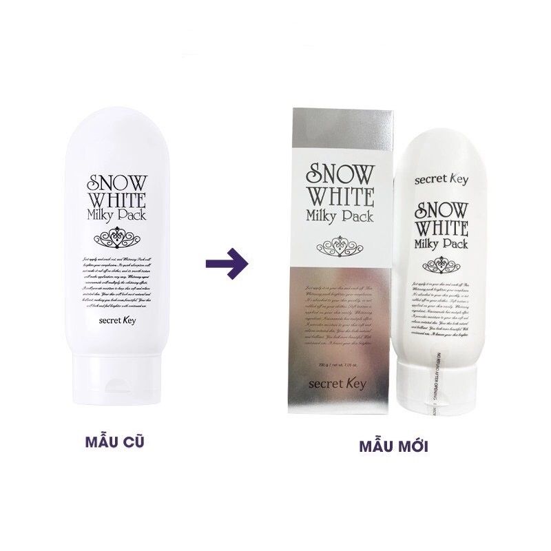Sữa tắm trắng Snow White Milky Pack