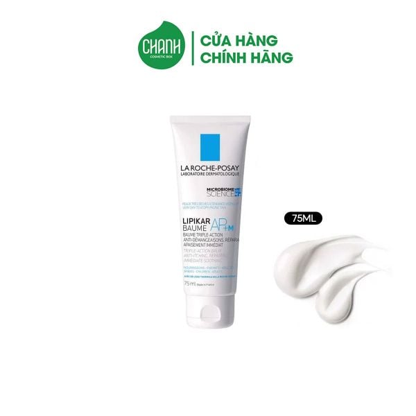 Kem dưỡng giảm ngứa và làm dịu da khô La roche posay Lipikar Baume AP+ 75ml
