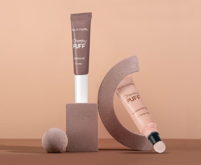 Tạo khối dạng kem Silkgirl Cheeky Puff Contour 01