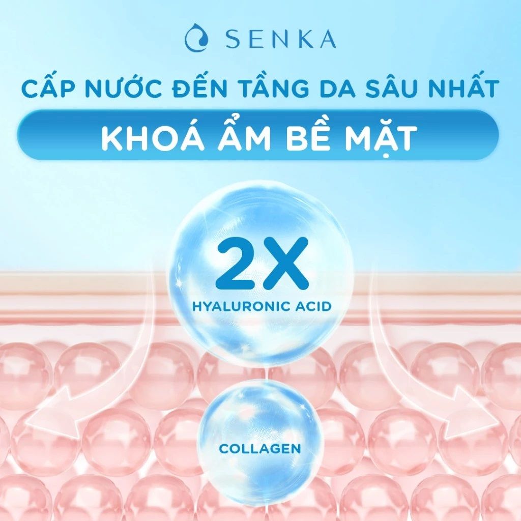 Kem Dưỡng Cấp Ẩm Chuyên Sâu Dạng Gel Senka Deep Moist Gel Cream 50g