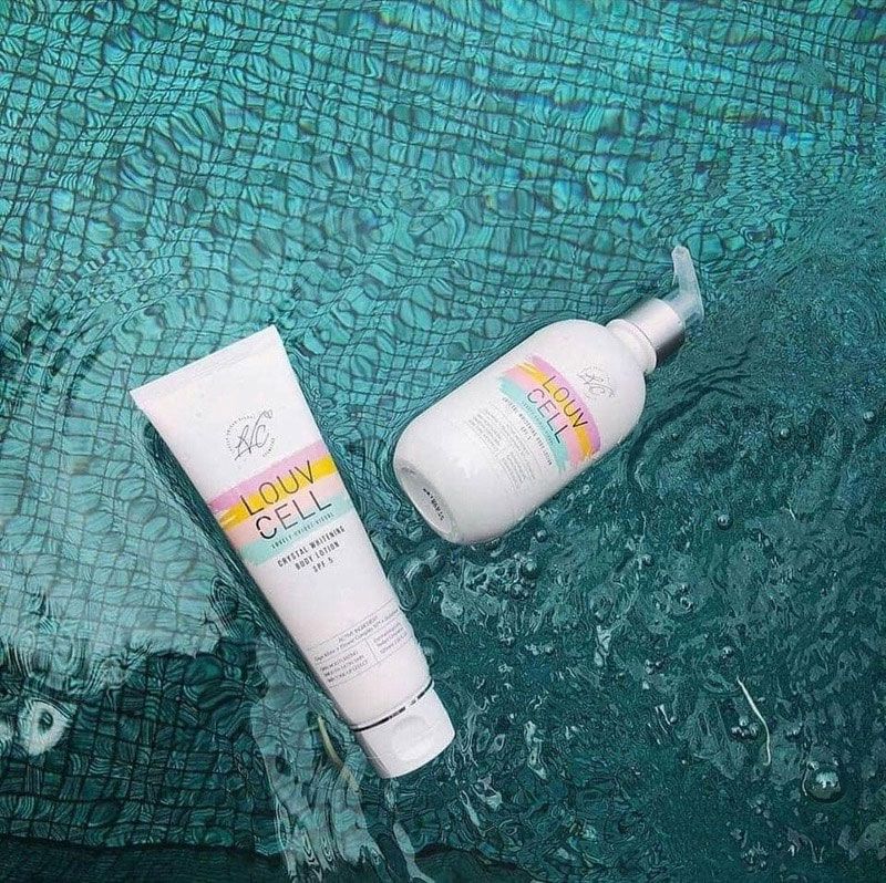 Kem dưỡng ẩm trắng da body Louv Cell Crystal Whitening Body Lotion 120ml / 250ml