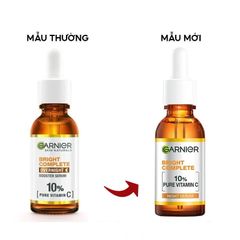 Serum Garnier sáng da mờ thâm ban đêm 10% Vitamin C 30ml
