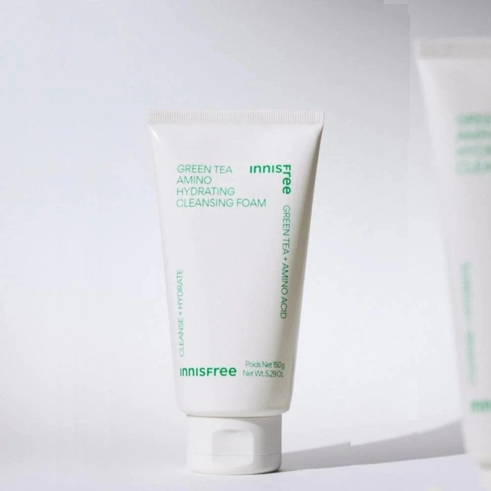 Sữa Rửa Mặt Trà Xanh Innisfree Green Tea Amino Hydrating Cleansing Foam 150g